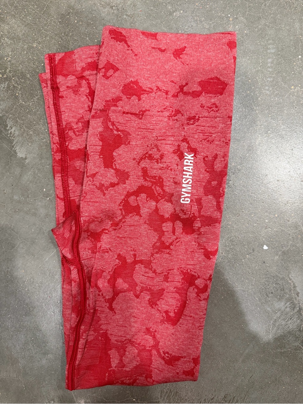 Gymshark Adapt Camo Red leggings
